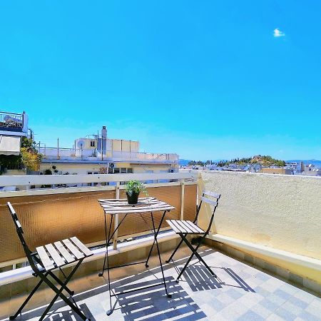 Wsd Luxury Stylish 1Bd Apt With City View Balcony Athen Eksteriør billede