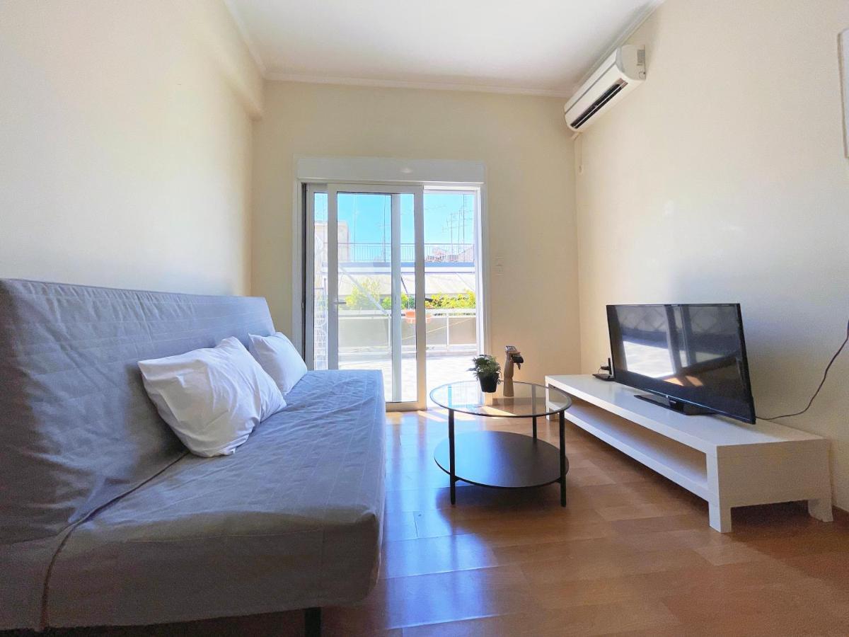Wsd Luxury Stylish 1Bd Apt With City View Balcony Athen Eksteriør billede