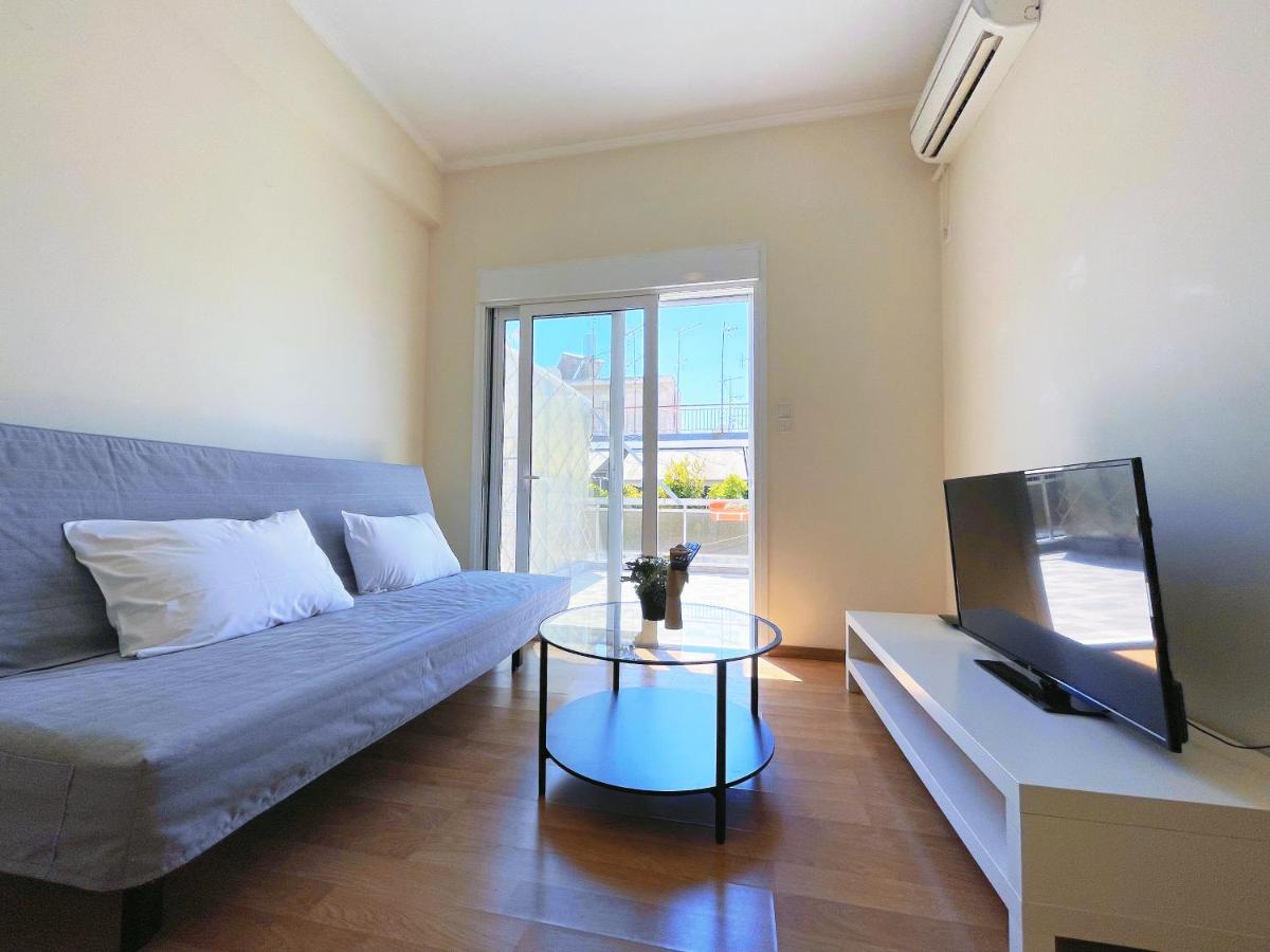 Wsd Luxury Stylish 1Bd Apt With City View Balcony Athen Eksteriør billede
