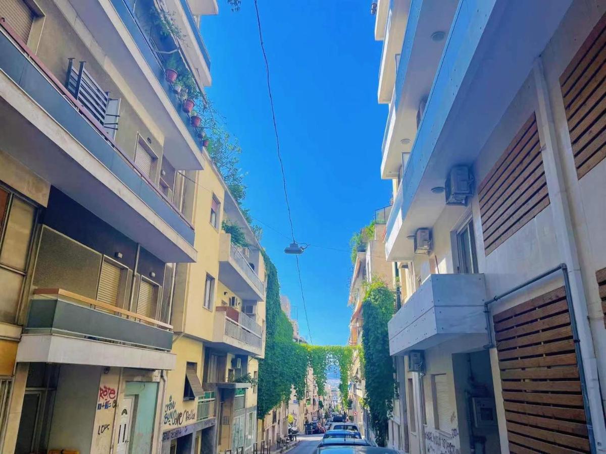 Wsd Luxury Stylish 1Bd Apt With City View Balcony Athen Eksteriør billede